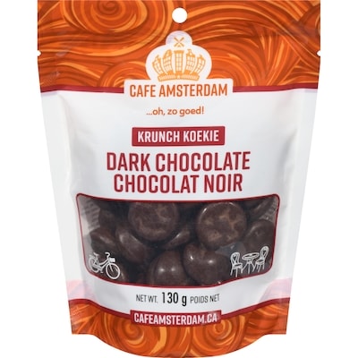 Cafe Amsterdam Dark Chocolate 130 g, $4.99/100g