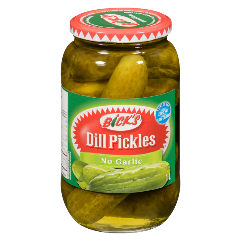 Dill Pickles No Garlic