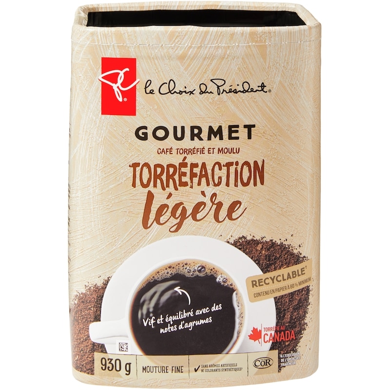 Gourmet Light Roast Ground Coffee
