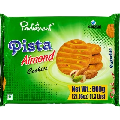 Parliament Cookies Pista Almond 600 g, $1.17/100g