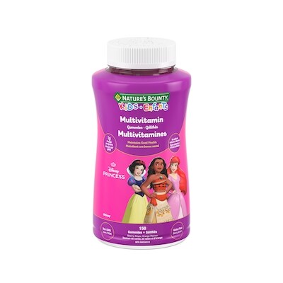 Nature’s Bounty Multivitamines enfants princesse disney 150 ea, 0,18 $/1ch