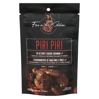 Fire In The Kitchen Piri piri 120 g, 9,16 $/100g
