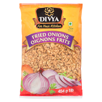 Divya Onions Fried 454 g, $0.83/100g