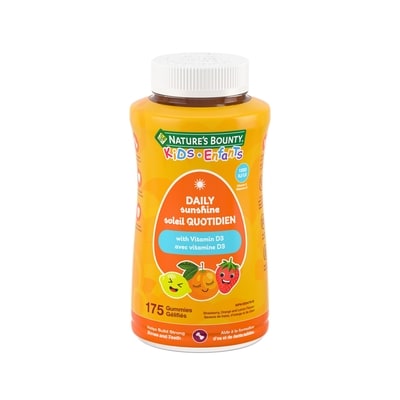 Nature's Bounty KIDS Daily Sunshine With Vitamin D3 175 ea, $0.10/1ea