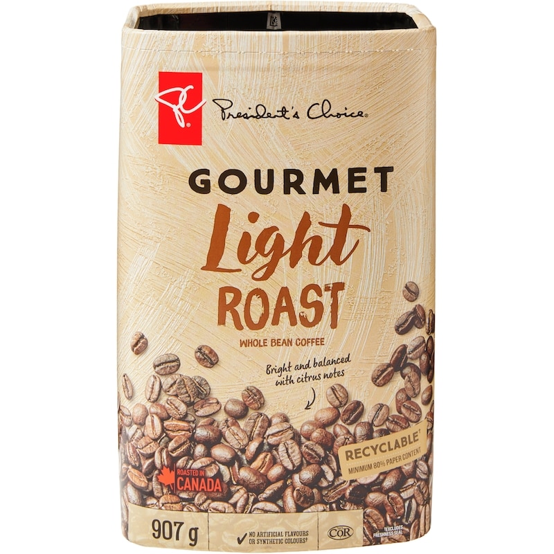 Gourmet Light Roast Whole Bean Coffee