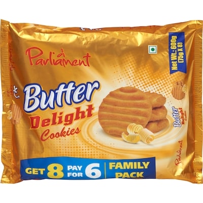 Parliament Cookies Butter Delight Family Pack 600 g, $1.17/100g