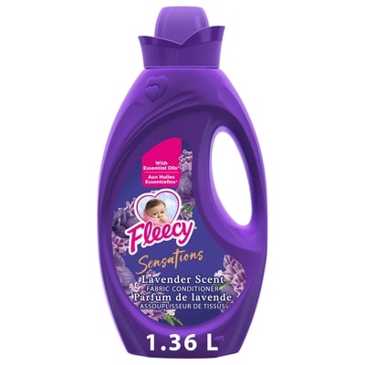 Fleecy Sensations Liquid Fabric Conditioner, Lavender Scent 1.36 l, $0.48/100ml