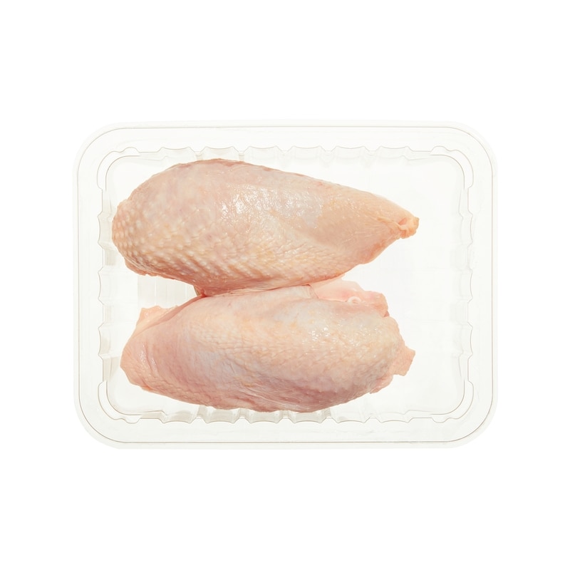 Free From Split Chicken Breasts, Bone-in, Skin-on