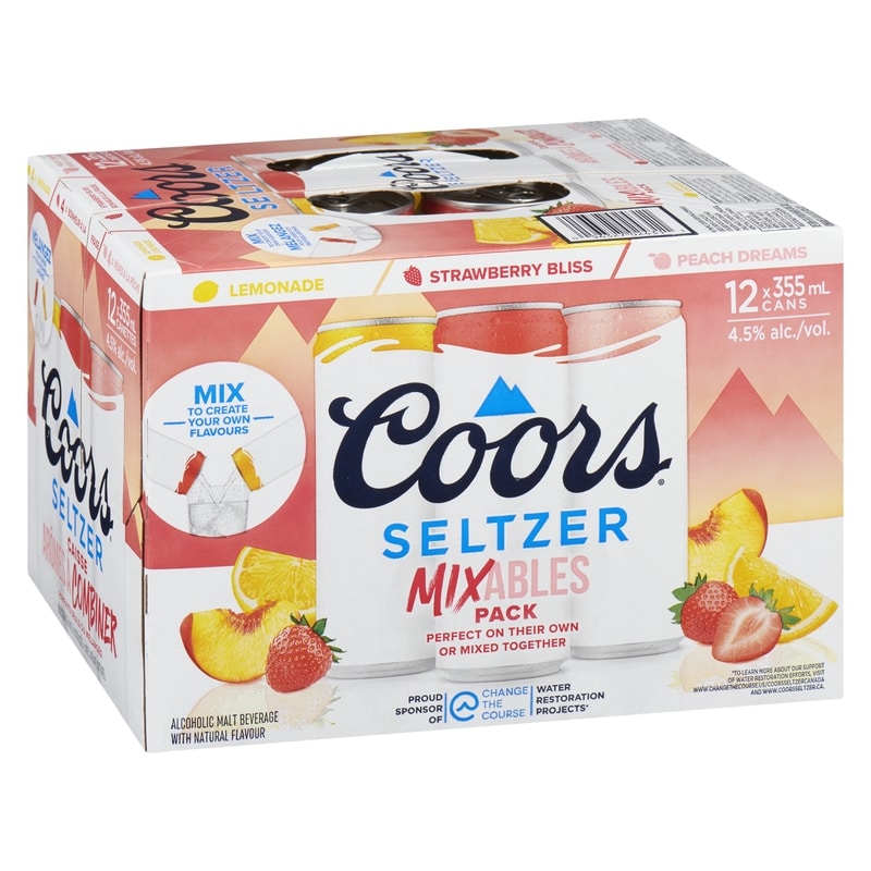Seltzer Mixables Pack (ID required at pick-up)