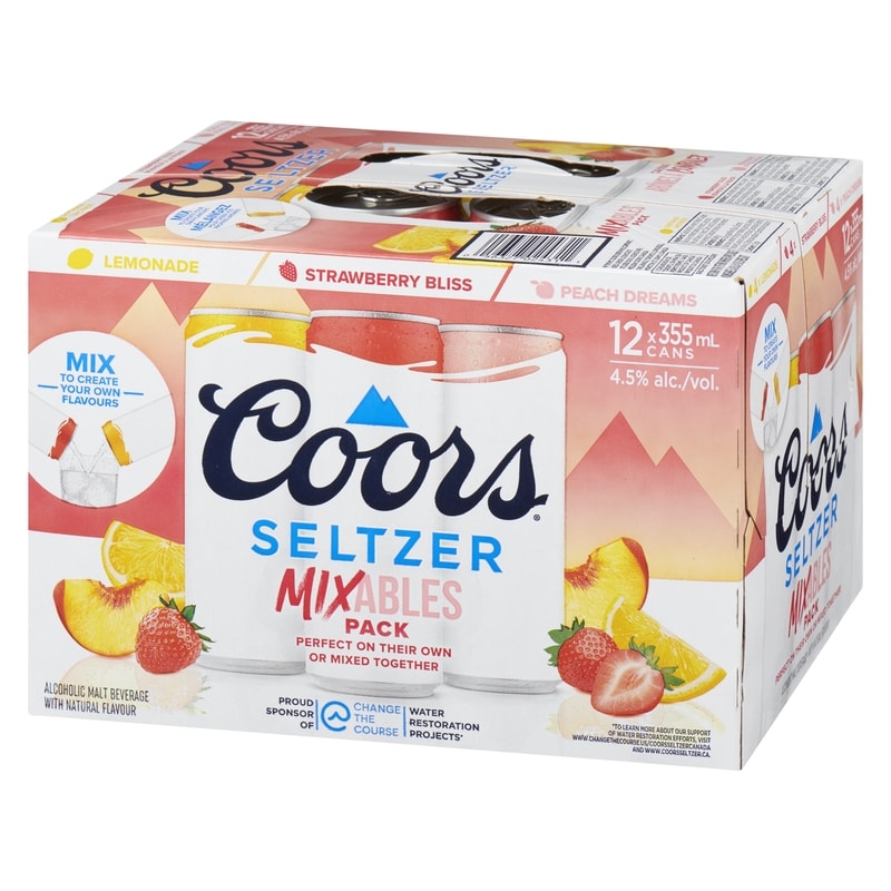 Seltzer Mixables Pack (ID required at pick-up)