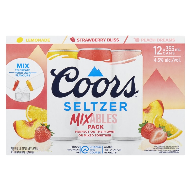 Seltzer Mixables Pack (ID required at pick-up)