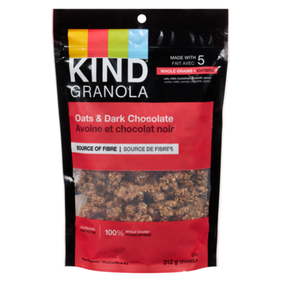 Kind Granola Oats & Dark Chocolate 312 g, $2.56/100g