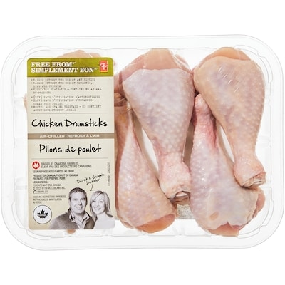 President's Choice Free From Chicken Drumsticks $13.21/1kg $5.99/1lb