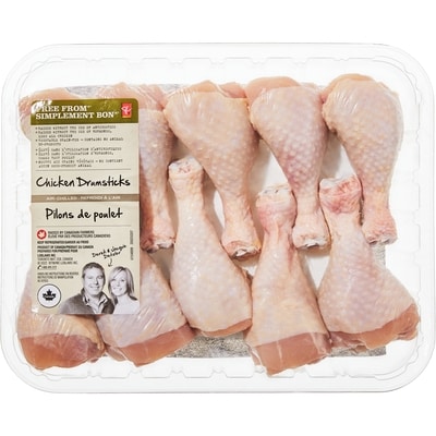 le Choix du Président Pilons de poulet Simplement Bon 14,31 $/1kg 6,49 $/1lb