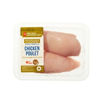 President's Choice Free From Chicken Breast Fillet $27.76/1kg $12.60/1lb