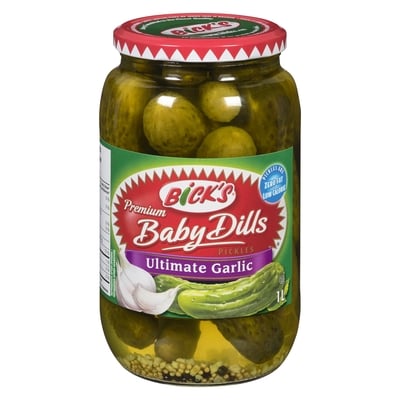 Bicks Baby Dills, Ultimate Garlic 1 l, $0.70/100ml