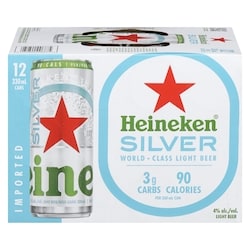 Heineken Light Beer (ID required at pick-up) 12x330.0 ml, $0.45/100ml