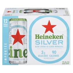 Heineken Bière légère (Pièce d’identité requise au moment du ramassage) 12x330.0 ml, 0,45 $/100ml