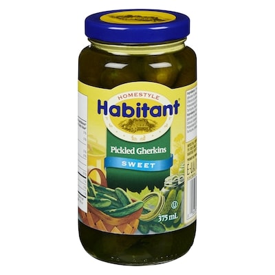 Habitant Pickled Gherkins Sweet 375 ml, $1.88/100ml