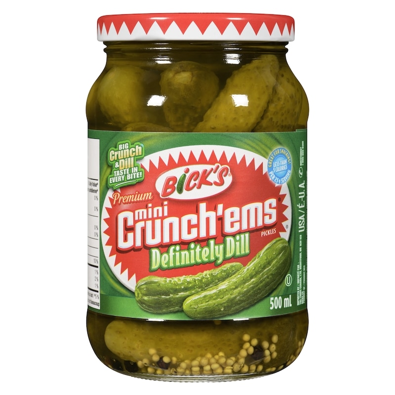 Mini Crunch'ems Premium Pickles Definitely Dill
