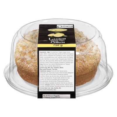 null Lemon Coffee Cake 750 g, $1.00/100g