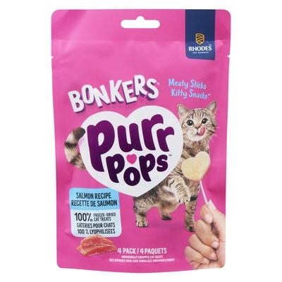 BONKERS 100% Freeze-Dried Cat Treats Salmon Recipe 5.6 g, $44.46/100g