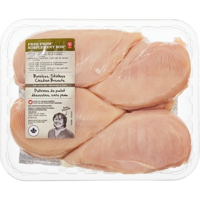 le Choix du Président Poitrine de poulet sans peau format Club Simplement Bon 22,04 $/1kg 10,00 $/1lb
