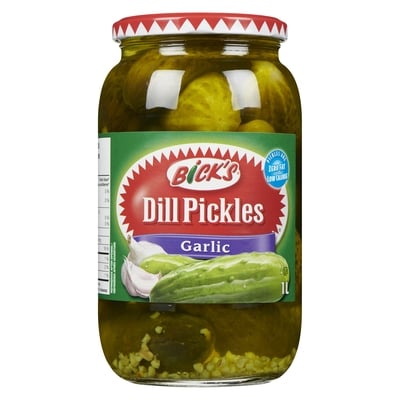 Dill Pickles Garlic