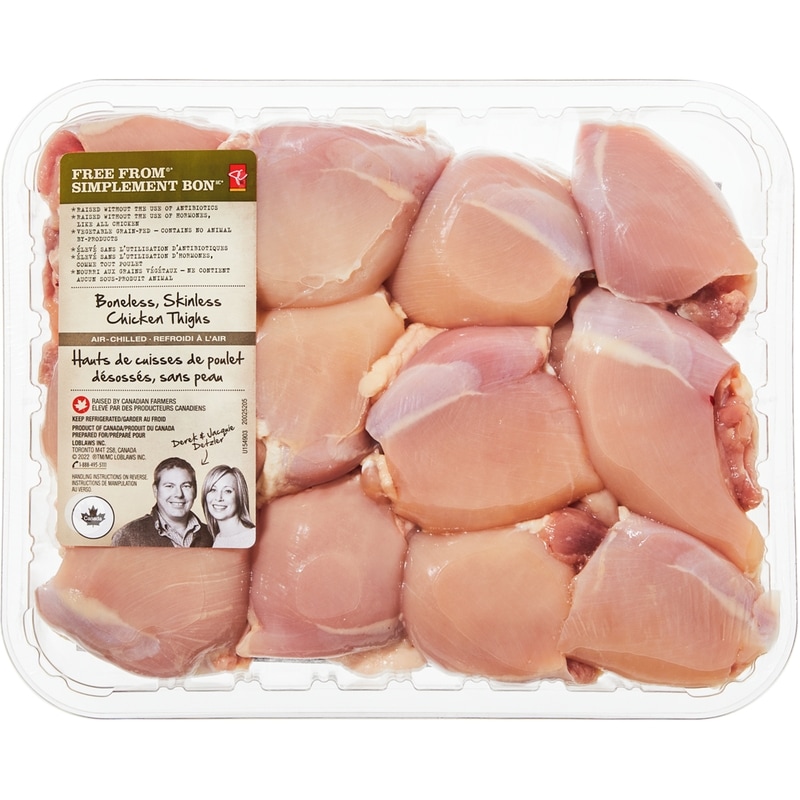 Free From Chicken Thigh, Boneless, Skinless, Club Pack