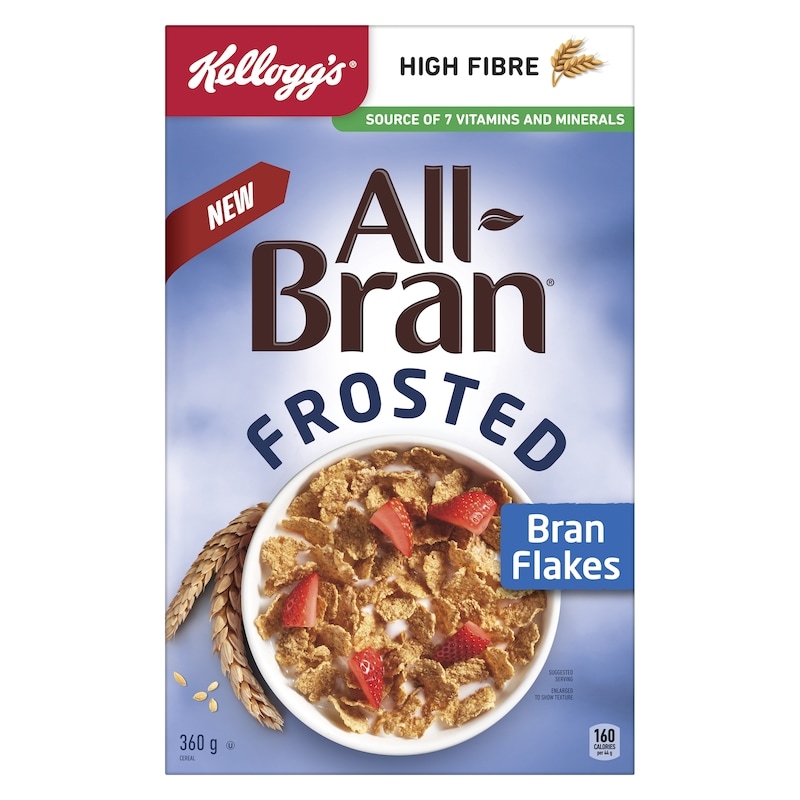 Cereal Frosted Bran Flakes