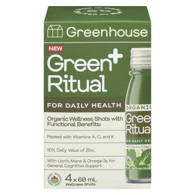 null Wellness Shots Green Ritual 60 ml, $16.67/100ml