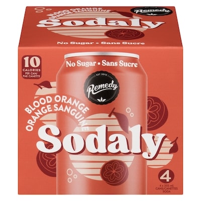 Remedy Soda Blood Orange 4x355.0 ml, $0.70/100ml