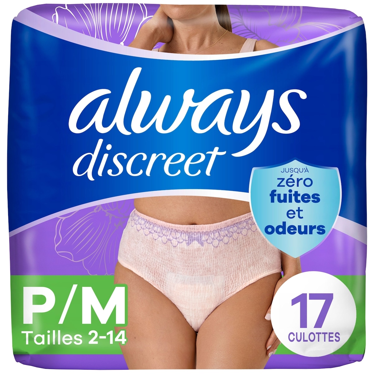 Always Culotte Discreet Maximum P/M 17 ea, 1,47 $/1ch
