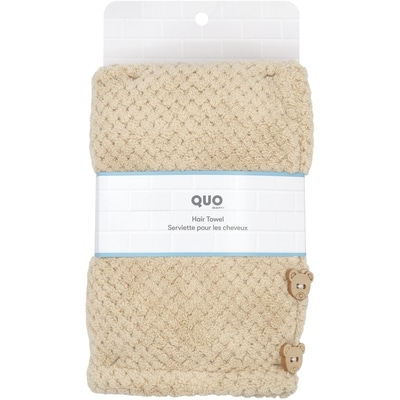 Quo Beauty Serviette pour les cheveux 1 ea, 8,00 $/1ch