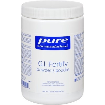 Pure Encapsulations G.I. Fortify Powder 400 g, $16.75/100g