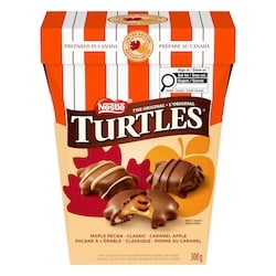 Nestlé Turtles Gift Box, Classic, Caramel Apple & Maple Pecan 300 g, $6.00/100g