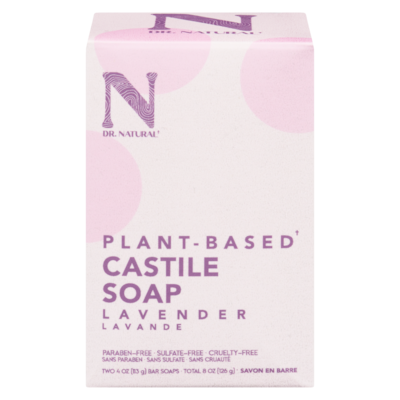 Dr. Natural Castile Soap Lavender 2x113.0 g, $3.54/100g