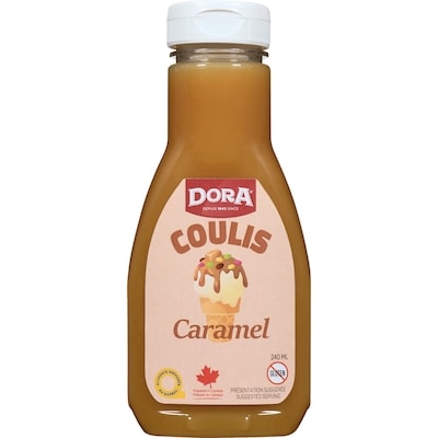 Dora Coulis Caramel 240 ml, $1.88/100ml