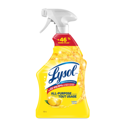 Lysol Désinfectant nettoyant tout usage citron 950 ml, 0,79 $/100ml