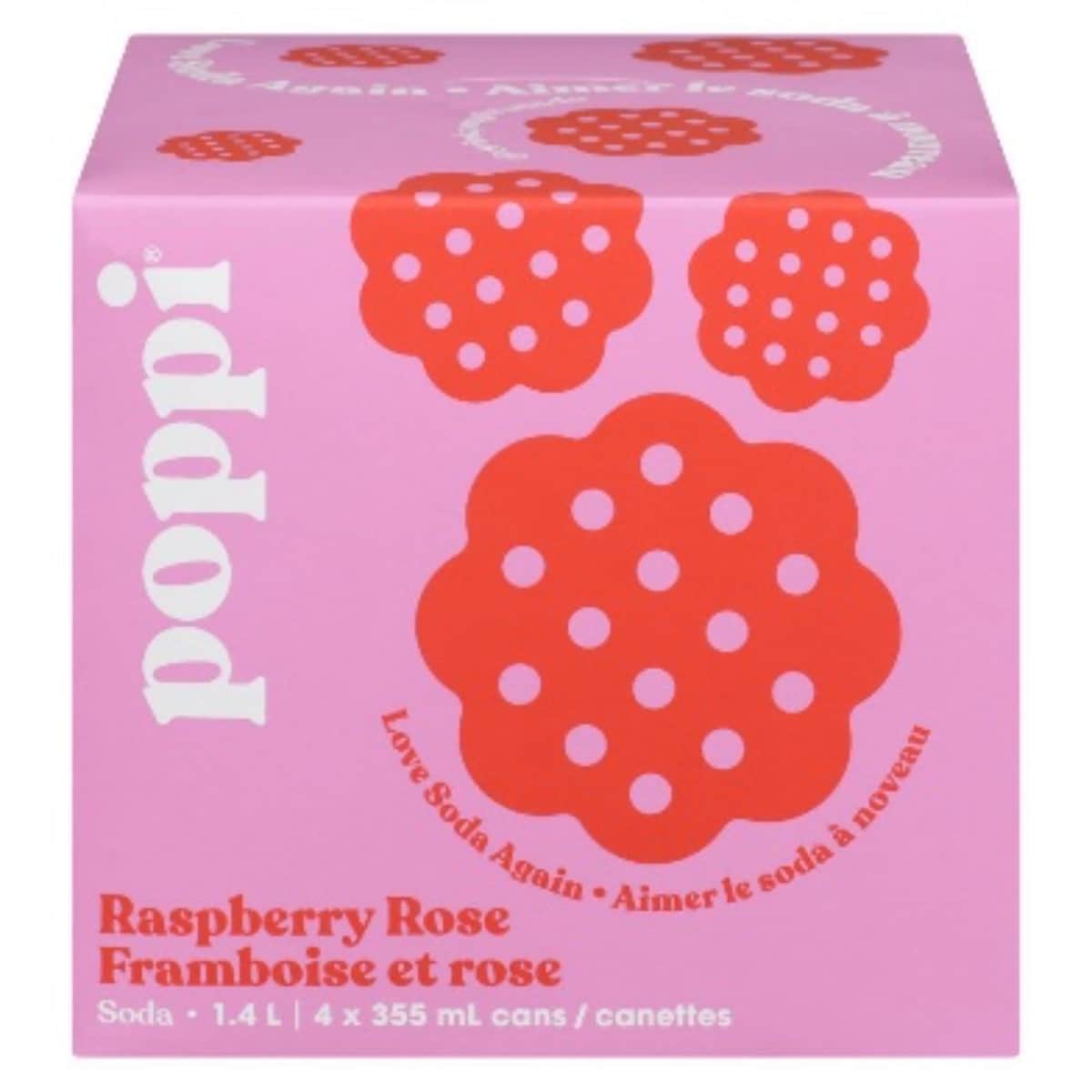 Poppi Raspberry Rose Soda