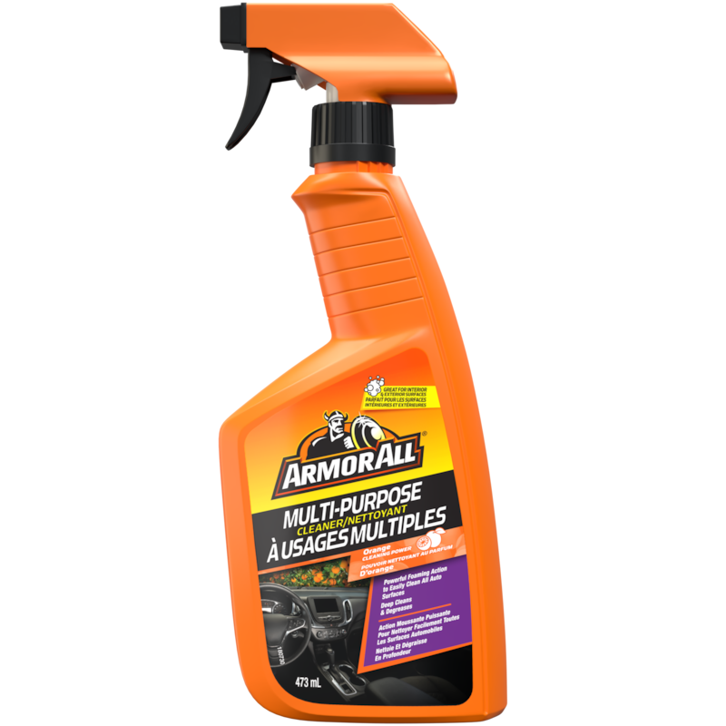 Multi-Purpose Car Cleaning Spray With Orange Cleaning Power