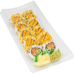 Zenshi Spicy Roll - Salmon 10pc (Available after 11am) 201 g, $5.47/100g