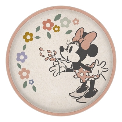 Zak Designs Minnie 8in Melamine Bamboo Plate With Rim 1 ea, $8.00/1ea