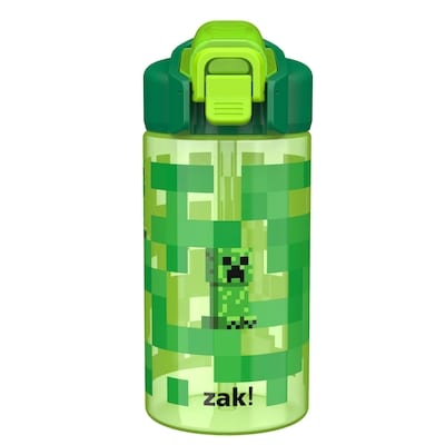 Zak Designs Minecraft 16oz Jubilee Straw Bottle 1 ea, $13.00/1ea