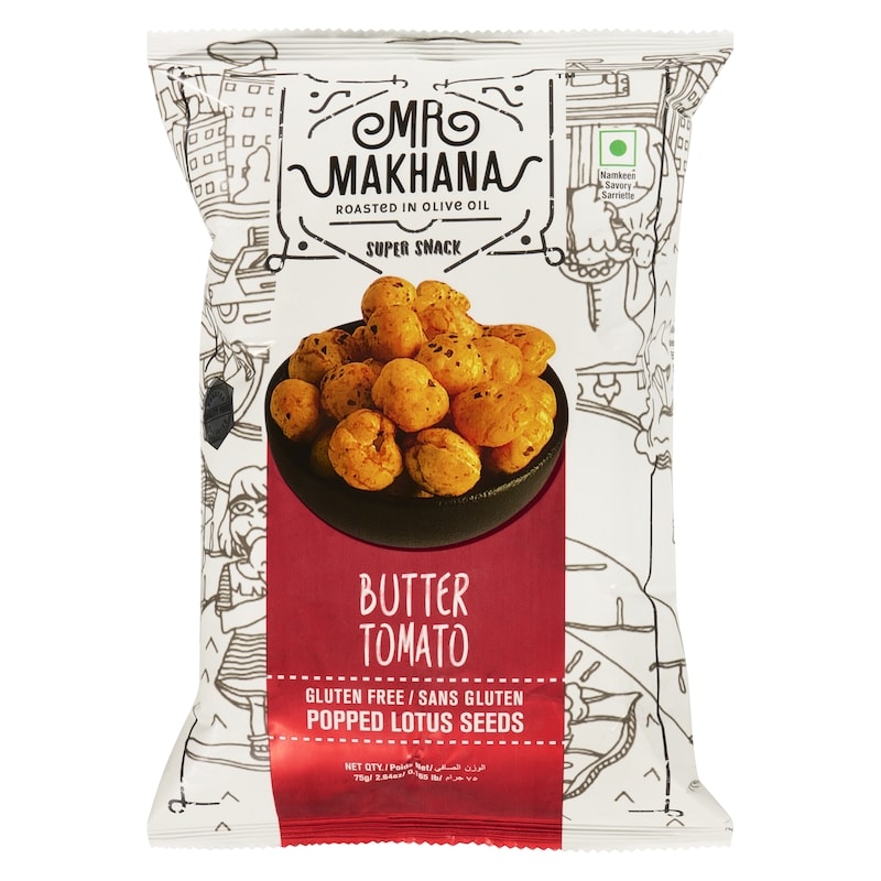 Popped Lotus Seeds Butter Tomato - 75 g | Fortinos