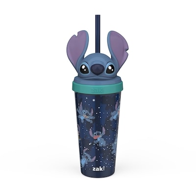 Zak Designs Lilo-Stitch Stitch 18oz Super Sipper Tumbler 1 ea, $12.00/1ea