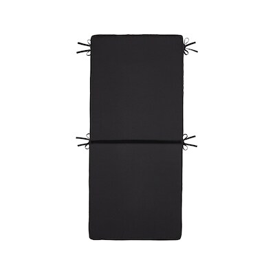 Life at Home Coussin de siège extérieur à dossier haut – charbon 1 ea, 49,00 $/1ch