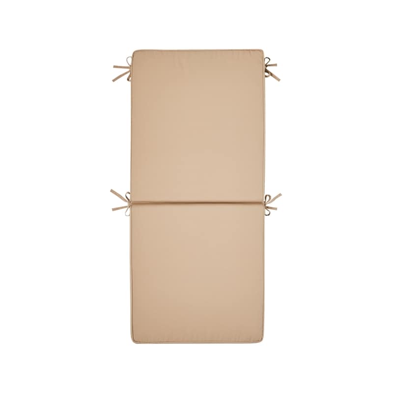 High Back Patio Seat Cushion - Tan