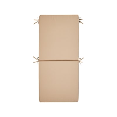 Life at Home Coussin de siège extérieur à dossier haut – beige 1 ea, 49,00 $/1ch