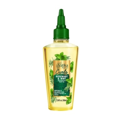 Vatika Huile pour cheveux bouclés Vatika au romarin et à la menthe 100 ml, 11,99 $/100ml
